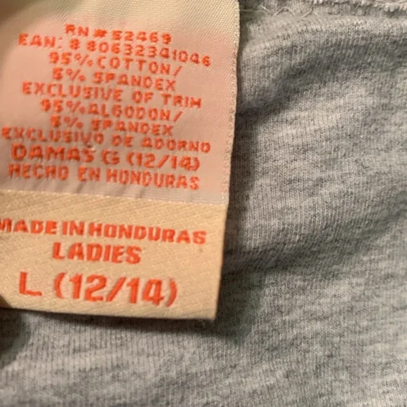 Women’s Gray with print and lace, camisole - Picture 5 of 7